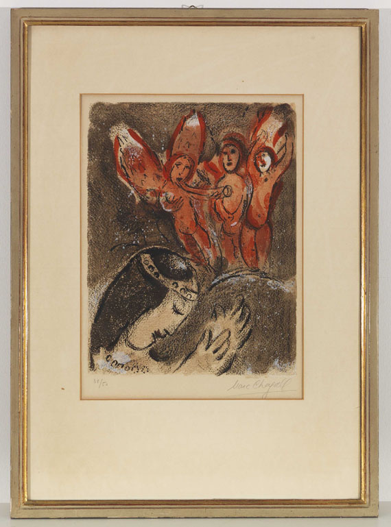 Chagall - Sarah und die Engel