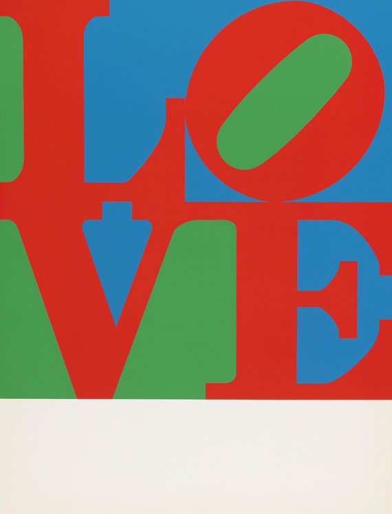 Robert Indiana - Love Wall (Love Frieze) - 4-teilig
