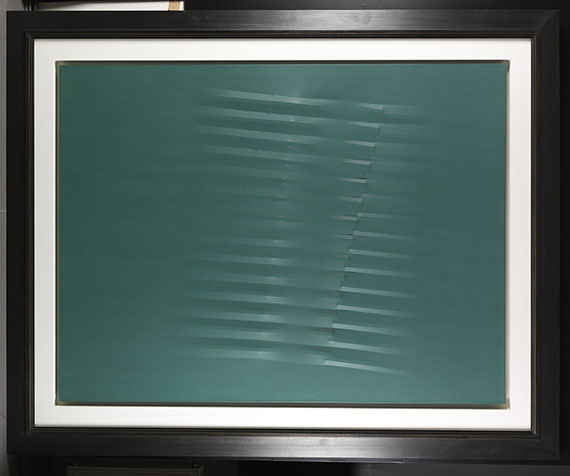 Agostino Bonalumi - Verde - Frame image
