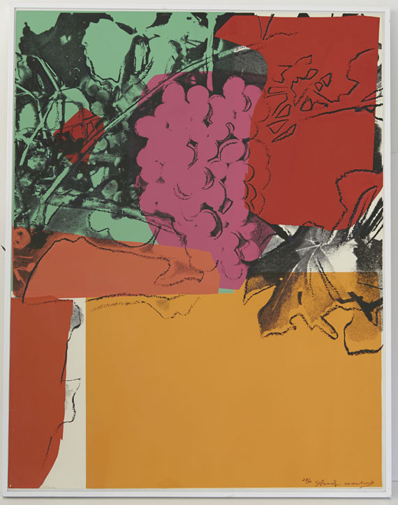 Andy Warhol - Aus: Grapes - Frame image