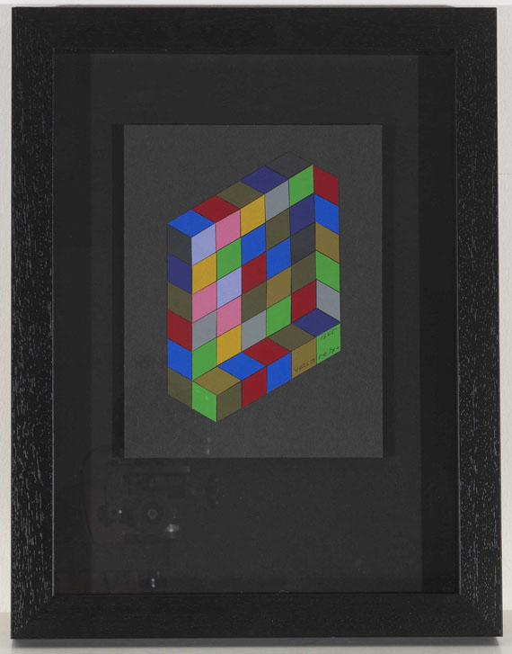 Victor Vasarely - Ohne Titel - Frame image