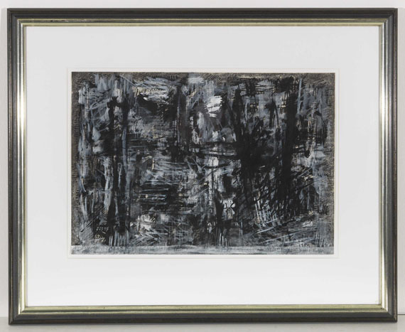 Jan Schoonhoven - Abstrakt Composition - Frame image