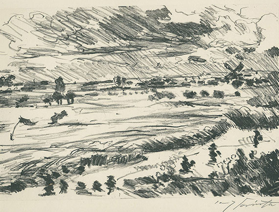 Lovis Corinth - Weite Landschaft. 1916