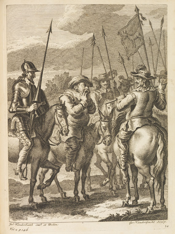 Miguel de Cervantes Saavedra - Don Quixote de la Mancha 4 Bde.