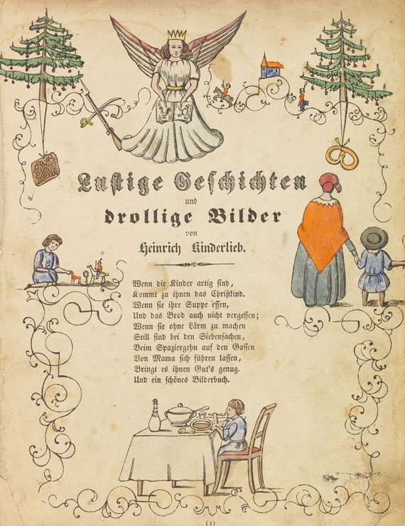Heinrich Hoffmann - Kinderbuch - Lustige Geschichten - 