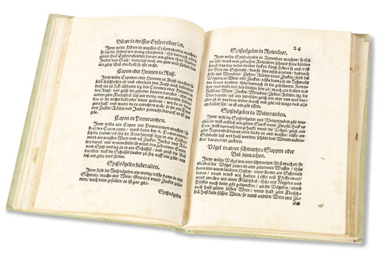 Georg von Augsburg Mayr - Ain kunstreich (und) bewehrt Kochbuch. 1577 - 