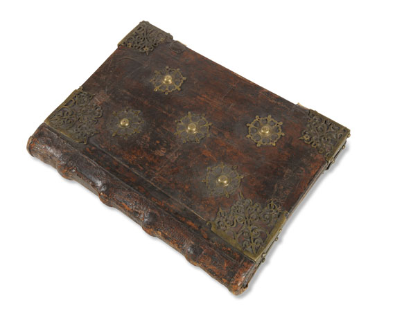 Einbände - Missale. Lateinische Handschrift auf Pergament
