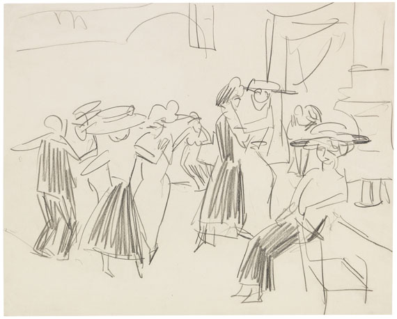 Ernst Ludwig Kirchner - Tanzcafé