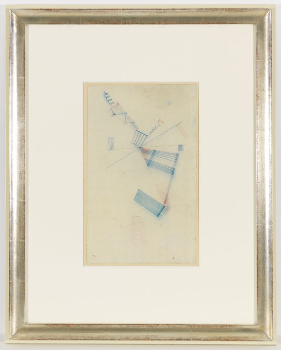 Wassily Kandinsky - Zwei Spiralen - Frame image