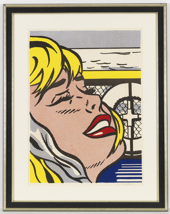 Roy Lichtenstein - Shipboard Girl - Frame image