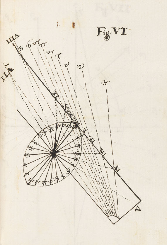  Manuskript - Handschrift Astronomie, Physik, Mathematik. 5 Bde. - 