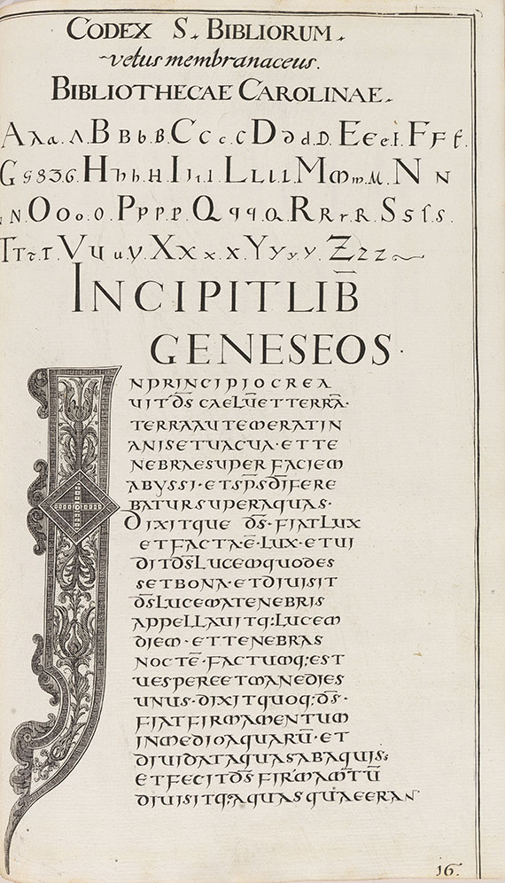 Johann Jakob Scheuchzer - Alphabeti ex diplomatibus. 1730. - 2 Werke angebunden.