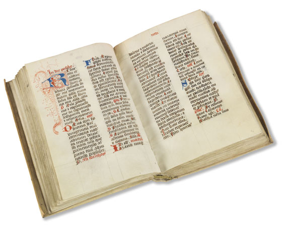 Missale Romanum - Missale von Mechelen (Pergament-Manuskript). Um 1420.