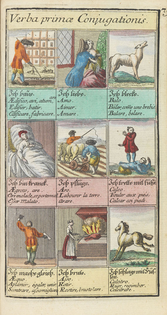 Kleines Bilder-Cabinet - Kleines Bilder-Cabinet. 1735