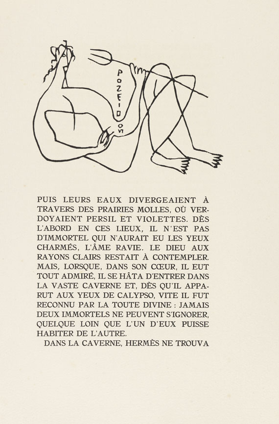 Henri Laurens - Homer, Odyssée. 1952 - 
