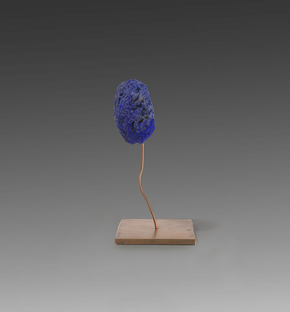 Yves Klein - Eponge bleue - 