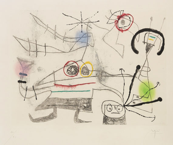 Joan Miró - Femme-Oiseau II