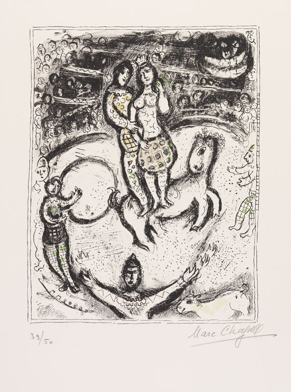 Marc Chagall - Cirque