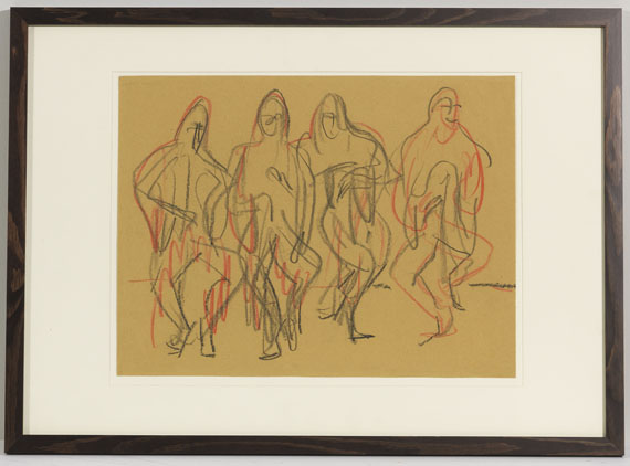 Ernst Ludwig Kirchner - Wigman - Tanz - Frame image