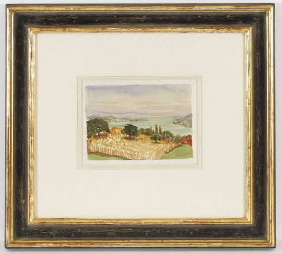 Otto Dix - Blick auf die Insel Reichenau - Frame image