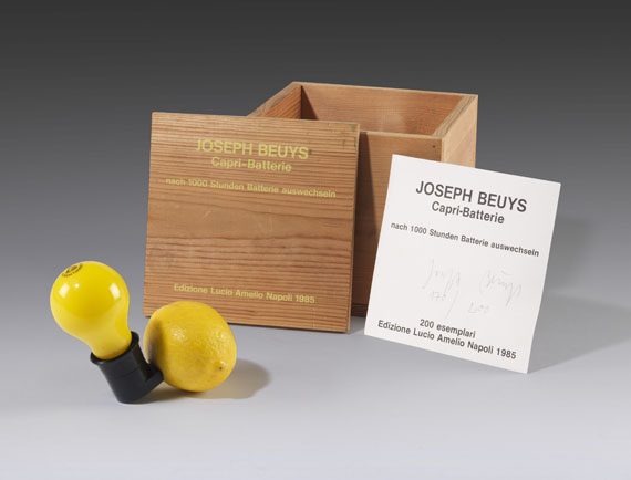 Joseph Beuys - Capri-Batterie - 