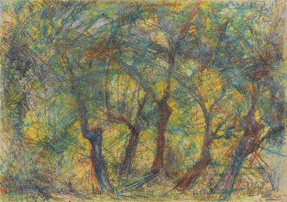 Gerhard Altenbourg - Im Gewebe alter Bäume