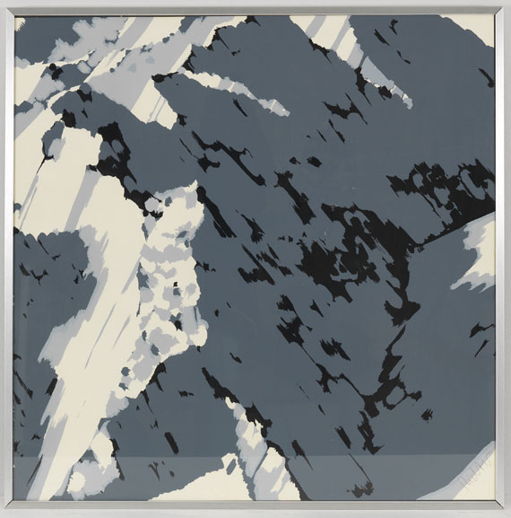 Gerhard Richter - Schweizer Alpen I - Frame image