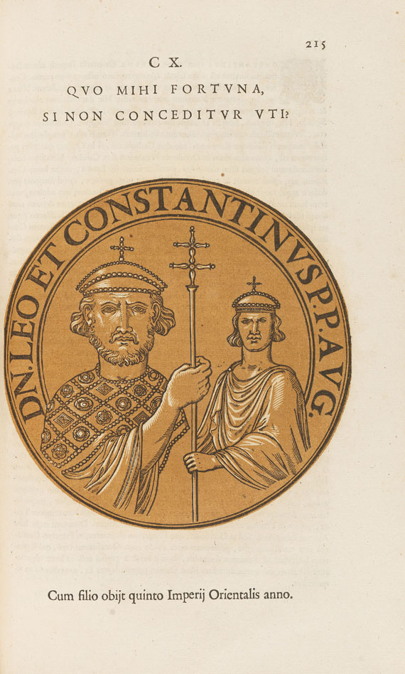 Hubertus Goltzius - Icones imperatorum romanorum. - 