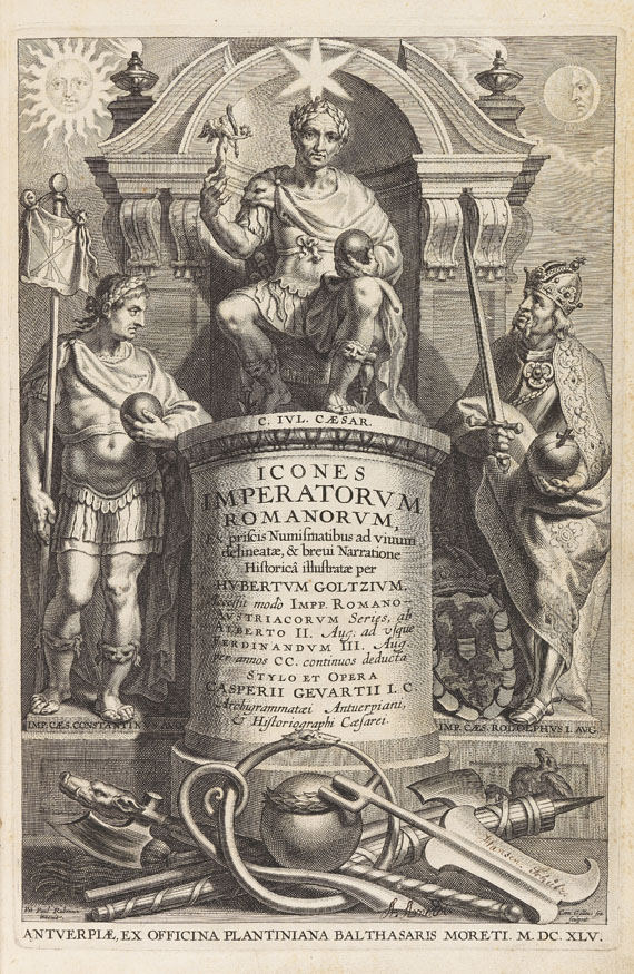 Hubertus Goltzius - Icones imperatorum romanorum.
