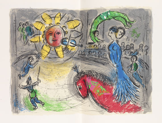 Marc Chagall - Derrière le miroir.