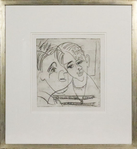 Ernst Ludwig Kirchner - Die Hembusse - Frame image