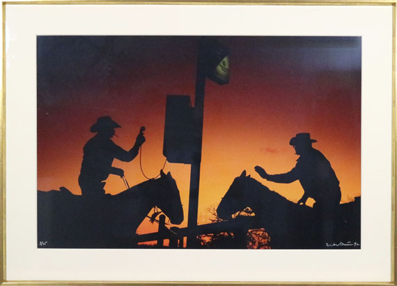 Dieter Blum - Cowboy Telefon, Texas (Adventure America) - Frame image