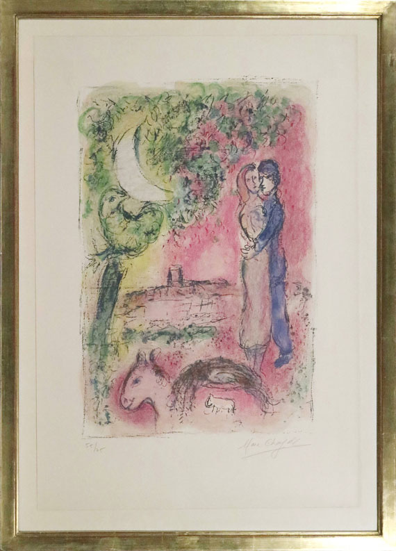 Marc Chagall - Aurore sur Saint-Paul - Frame image