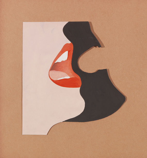 Tom Wesselmann - Untitled (Study for Face #1)