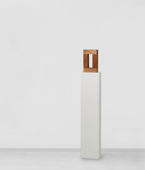 Carl Andre - Post, lintel & threshold exercise