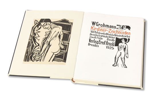 Will Grohmann - Kirchner-Zeichnungen - 