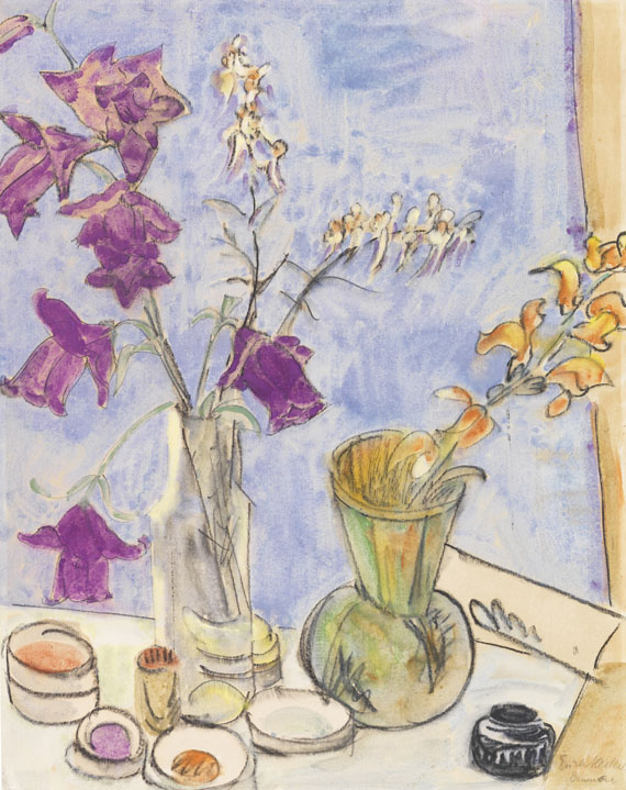 Erich Heckel - Glockenblumen (Blumen)