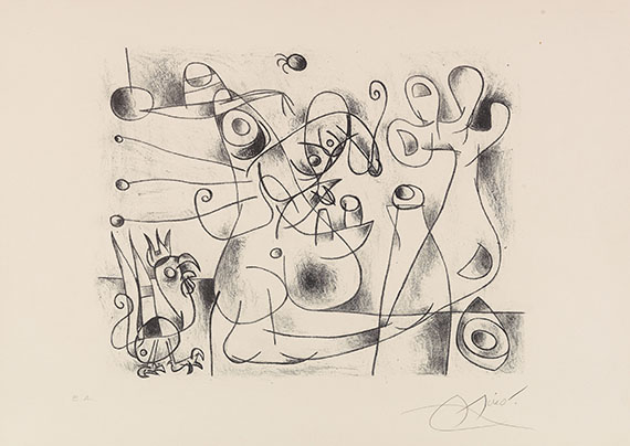 Joan Miró - Aus: Ubu Roi - 