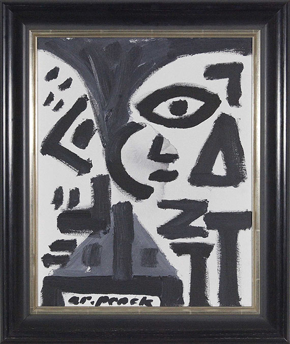 A. R. Penck (d.i. Ralf Winkler) - 2 T - Frame image