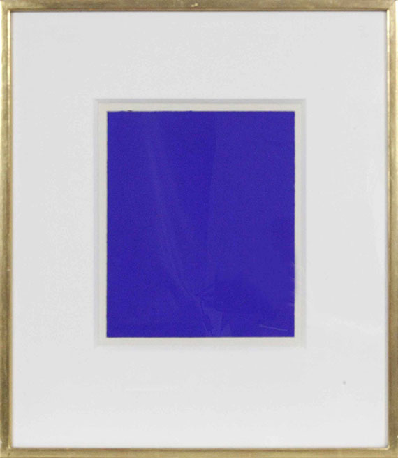 Yves Klein - Monochrome bleu (IKB 242 A) - Frame image