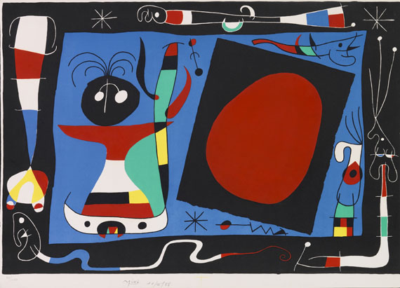Joan Miró - La Femme au Miroir