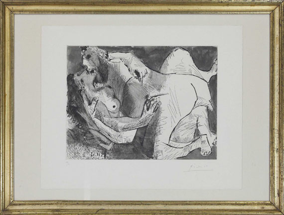 Pablo Picasso - L´Etreinte - Frame image