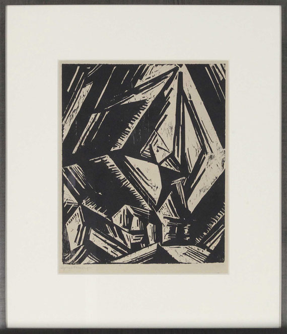 Lyonel Feininger - Gelmeroda VII - Frame image