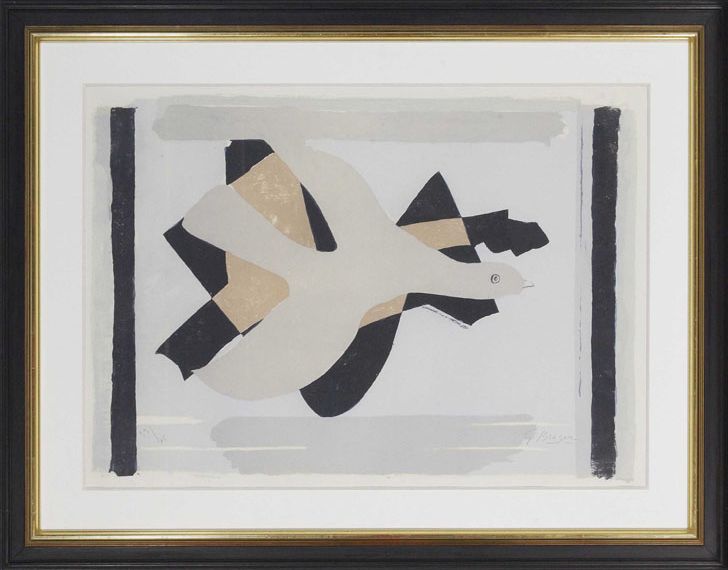 Georges Braque - L´oiseau et son ombre I