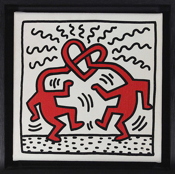 Keith Haring - Untitled (Love) - Frame image