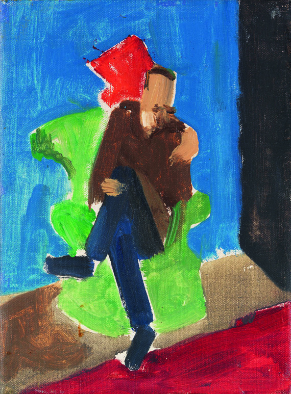 Gabriele Münter - Mann im Sessel