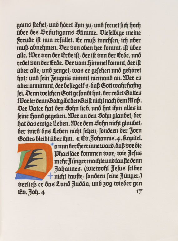 Franz Heckendorf - Das Johannis Evangelium - 