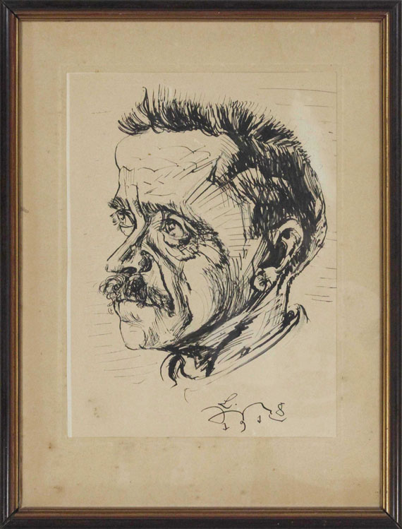 Ludwig Meidner - Porträt - Frame image