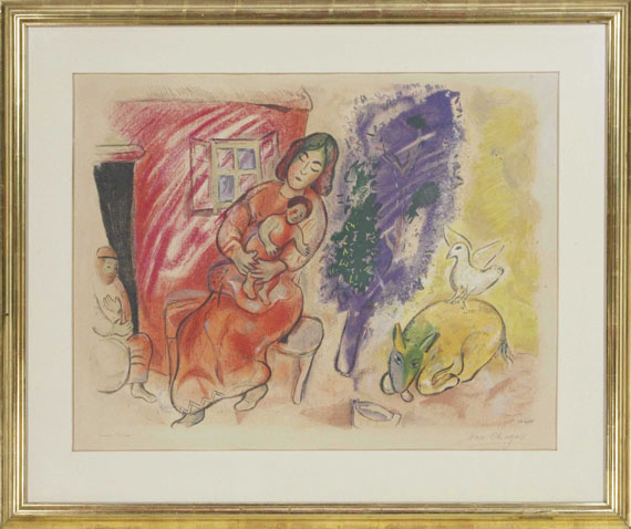 Marc Chagall - Maternité - Frame image