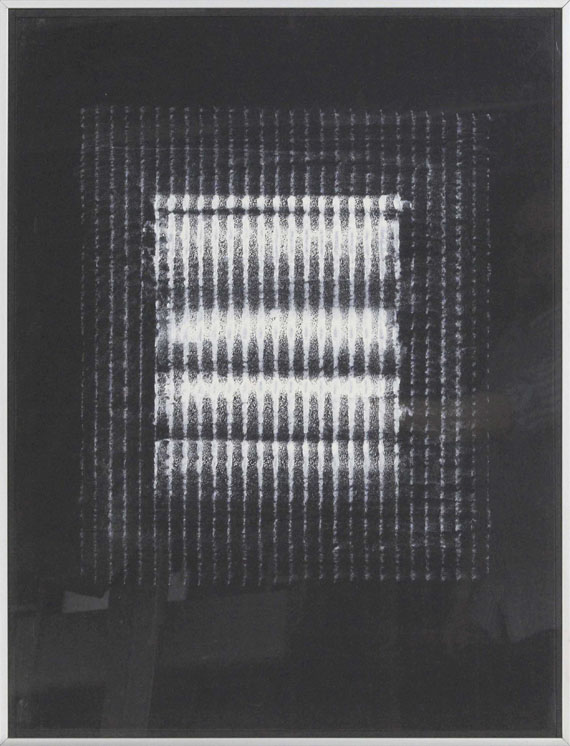Heinz Mack - Weiße Struktur - Frame image